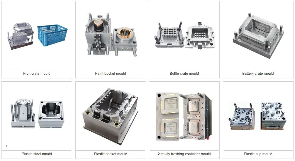 Used Plastic Nestable&Stackable Box Mold Second Hand Logistics Box Injection Mould