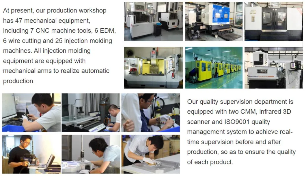 15 Years Plastic Injection Mould Manufacturer Spare Auto Plastic Parts Silicone Mould