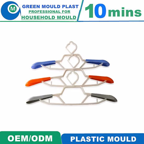 Stampo ad iniezione in plastica di alta qualità per gruccia